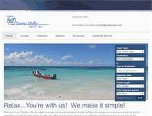 Tablet Screenshot of mullistravel.com